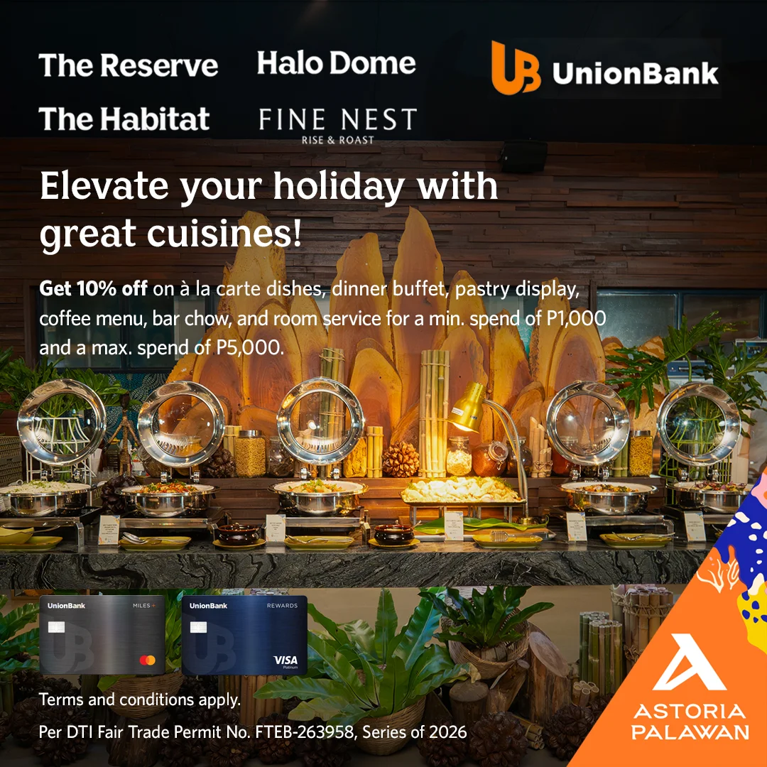 The Reserve, The Habitat, Fine Nest, and Halo Dome - UnionBank Promo